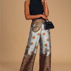 Lulus- wide leg beach pants